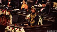 Jokowi Sampaikan Pidato Kenegaraan di Sidang Tahunan MPR