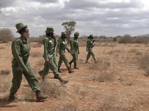 Potret Wanita Tangguh Penjaga Margasatwa di Kenya