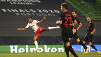 Tim Banteng Merah memastikan kemenangan dua menit jelang laga usai. Tyler Adams menjadi pahlawan dari wakil Jerman ini. Miguel A. Lopes/Pool Photo via AP.