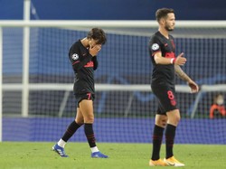 Sementara Joao Felix dkk tampak bersedih. Miguel A. Lopes/Pool Photo via AP.