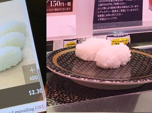 Viral Menu Sushi Polos, Hanya Gumpalan Nasi Seharga Rp 24 Ribu