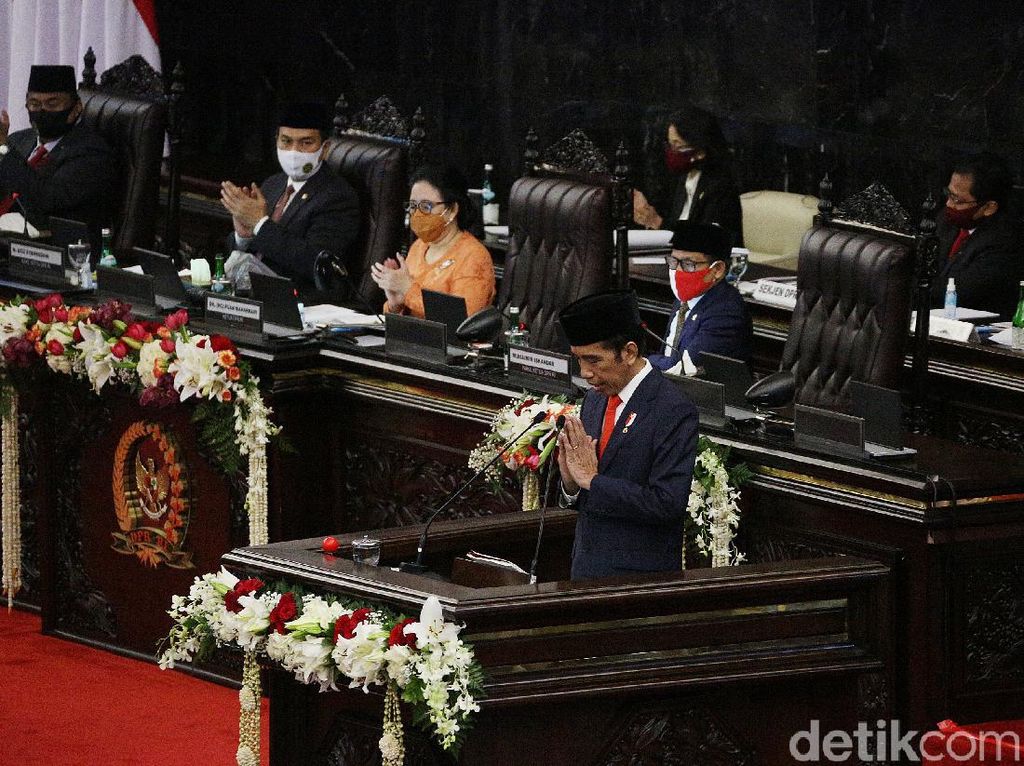 Pidato Lengkap Jokowi yang Sebut RAPBN 2021 Defisit Rp 971 T Pidato Lengkap Jokowi yang Sebut RAPBN 2021 Defisit Rp 971 T