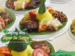 Tumpeng Mini dengan Lauk Komplet Ada di 5 Tempat Ini