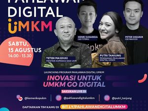 Putri Tanjung dan Menkop Teten Masduki Berburu Pahlawan Digital Putri Tanjung dan Menkop Teten Masduki Berburu Pahlawan Digital