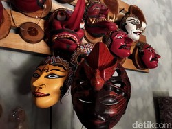 Perajin Topeng di Yogyakarta Kembali Bertani atau Kerja Serabutan