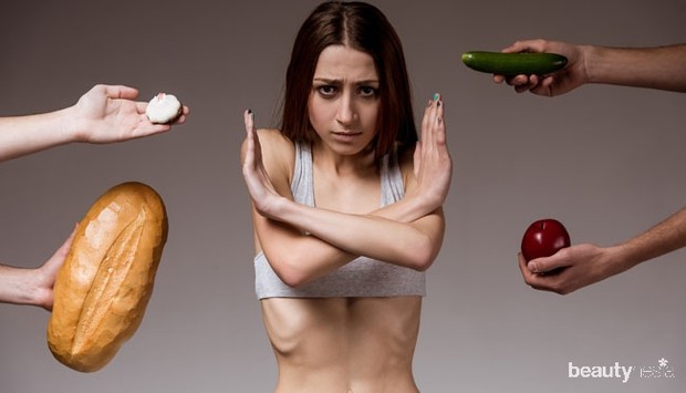 Illustrasi menolak makan