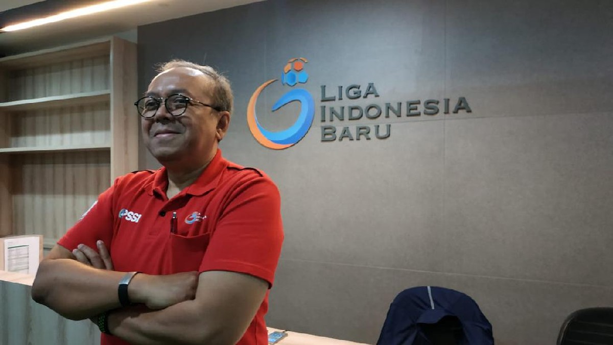PT Liga Indonesia Baru, lewat Akhmad Hadian Lukita, merespons usulan Gibran Rakabuming Raka final Piala Menpora digelar di Solo. (Foto: detikcom/Muhammad Robbani)