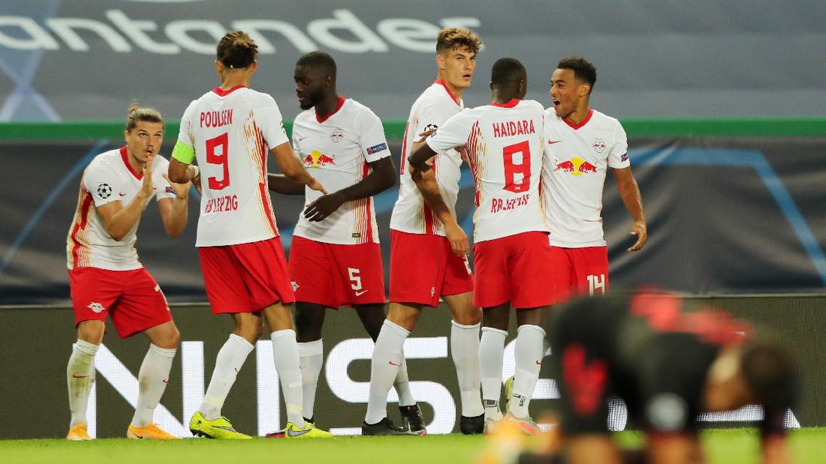 RB Leipzig melaju ke semifinal Liga Champions. (Foto: Getty Images/Pool)