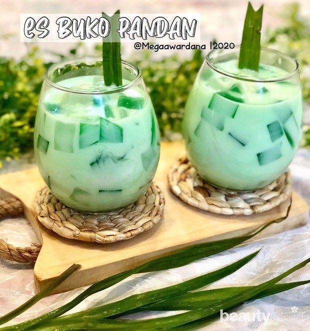 Resep Es Buko Pandan Filipina yang Creamy dan Manis