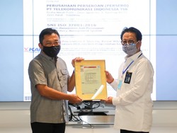Terapkan Sistem Anti Penyuapan, Telkom Raih Sertifikat ISO 37001:2016
