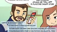 Teman Berkendara di Jalan Tol