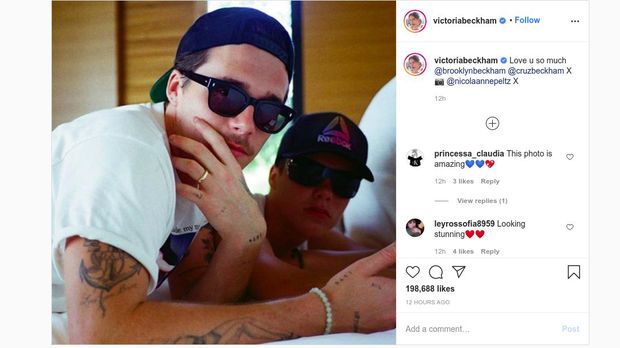 Unggahan Victoria Beckham