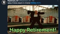 Satu lagi meme mencibir kepindahan Willian. (Foto: internet/Twitter)