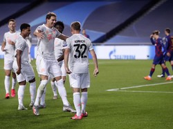 Atmosfer Ruang Ganti Bayern Biasa Saja Usai Gilas Barcelona