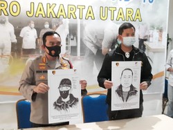 Video Sketsa Wajah Pelaku Penembakan Maut di Kelapa Gading
