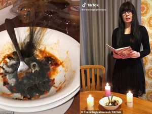 Wanita Ini Temukan Rambut Misterius Tumbuh di Atas Sisa Pastanya