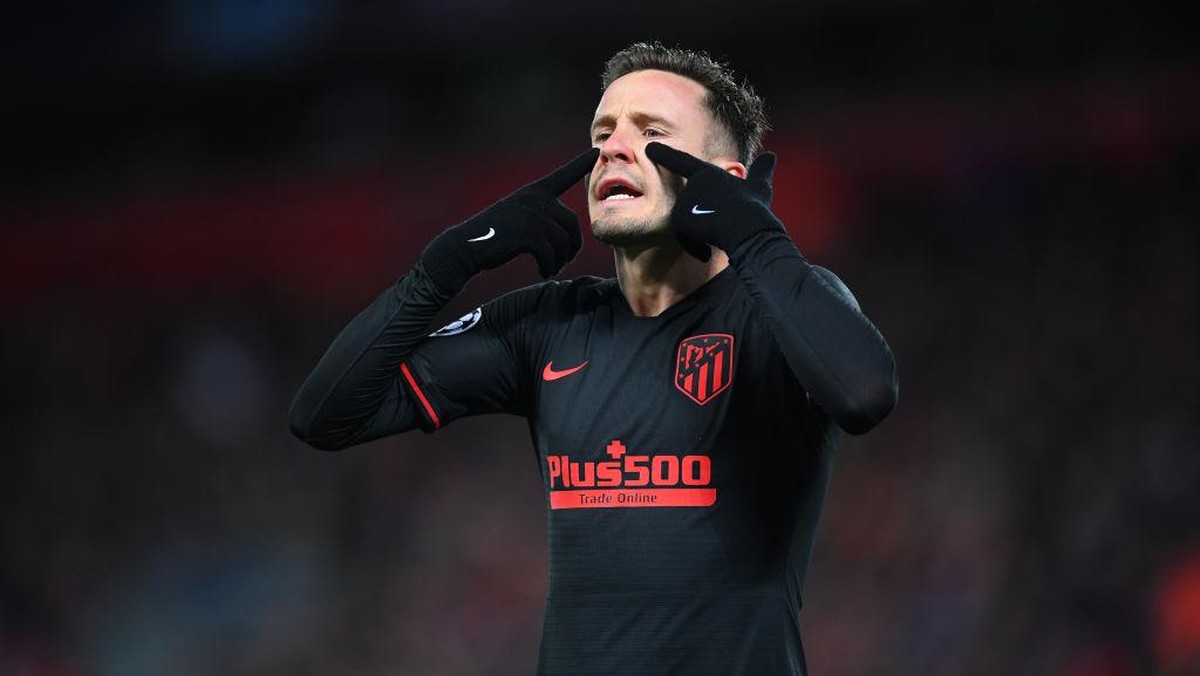Saul Niguez dikabarkan akan meninggalkan Atletico Madrid. (Foto: Getty Images/Laurence Griffiths)