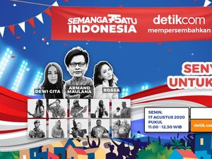 Hari Ini! 17 Artis Bakal Konser Virtual di detikcom Pukul 19.45 WIB Hari Ini! 17 Artis Bakal Konser Virtual di detikcom Pukul 19.45 WIB