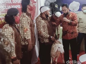 BIN Temui Eks Napiter di Klaten, Beri Pembinaan-Bantuan Kambing