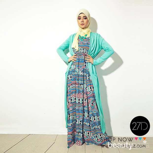 Mix and match piyama dan cardigan