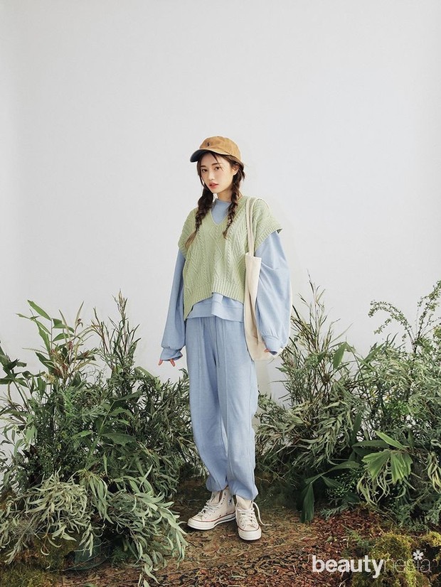 Koreanstyle/pinterest.com Gaya fashion dengan vest