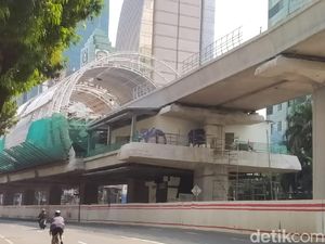 Sudah 73%, Apa Kabar Proyek LRT Jabodebek hingga Dukuh Atas?
