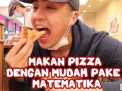 Ribet! Begini Cara Makan Pizza Pakai Rumus Matematika