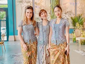 Foto: Renatta Moeloek Tampil Beda dengan Kebaya, Bikin Pangling!