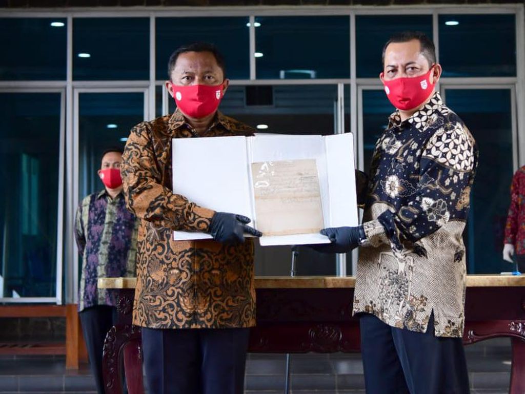 HUT RI Ke-75, Naskah Asli Teks Proklamasi Akan Ditampilkan di Istana Merdeka