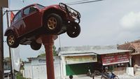 Potret VW Kodok yang Jadi Monumen di Klaten