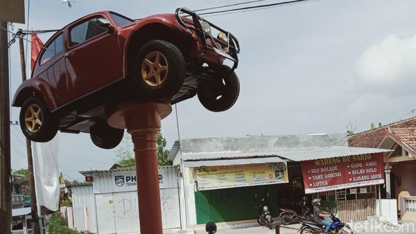 Potret VW Kodok yang Jadi Monumen di Klaten