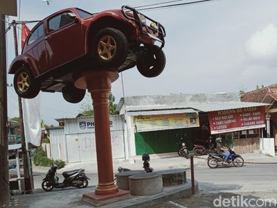 Potret VW Kodok yang Jadi Monumen di Klaten