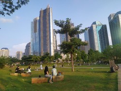 Berawal dari TikTok, Hutan Kota di GBK Kini Ramai Didatangi untuk Piknik