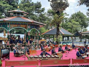 Rilis Gendhing Mardika, Sultan HB X Acungkan Jempol Rilis Gendhing Mardika, Sultan HB X Acungkan Jempol