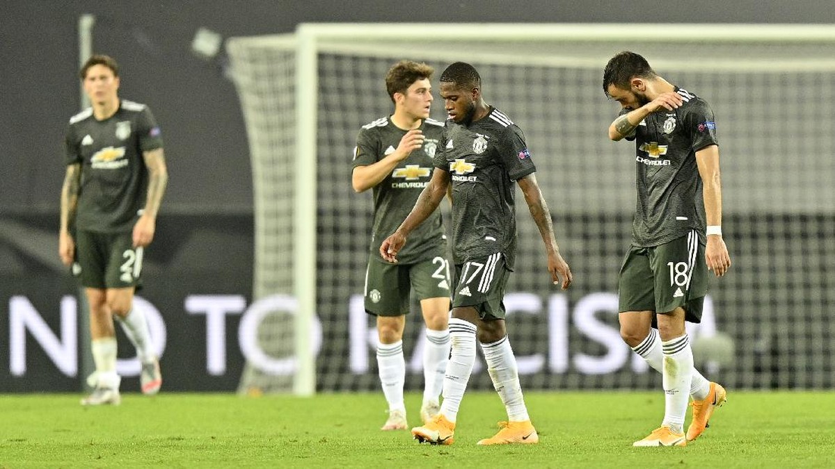 Manchester United cuma bisa dapat gol dari penalti dalam dua laga terakhir. (Foto: Getty Images/Pool)