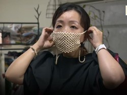Desainer Jepang Bikin Masker Terbuat dari Mutiara, Harganya Rp 138 Juta