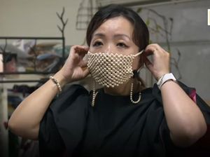 Desainer Jepang Bikin Masker Terbuat dari Mutiara, Harganya Rp 138 Juta Desainer Jepang Bikin Masker Terbuat dari Mutiara, Harganya Rp 138 Juta
