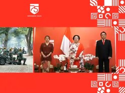 Megawati hingga JK Hadiri Upacara HUT RI Ke-75 Secara Virtual