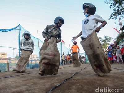 Meski Dilarang Anies, Warga BKB Tetap Gelar Lomba Tujuh Belasan