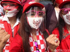 Momen Peringatan Detik-detik Proklamasi di Bundaran HI Momen Peringatan Detik-detik Proklamasi di Bundaran HI