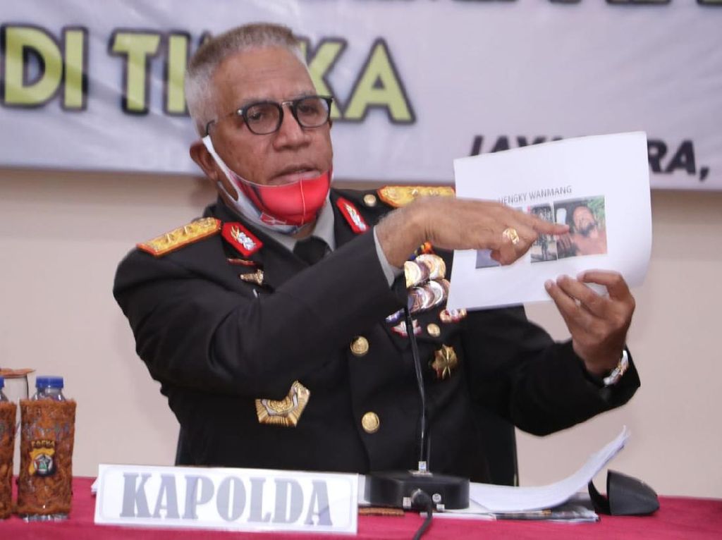 Pimpinan KKB Papua Hengky Wanmang Tewas dalam Operasi Tim Gabungan