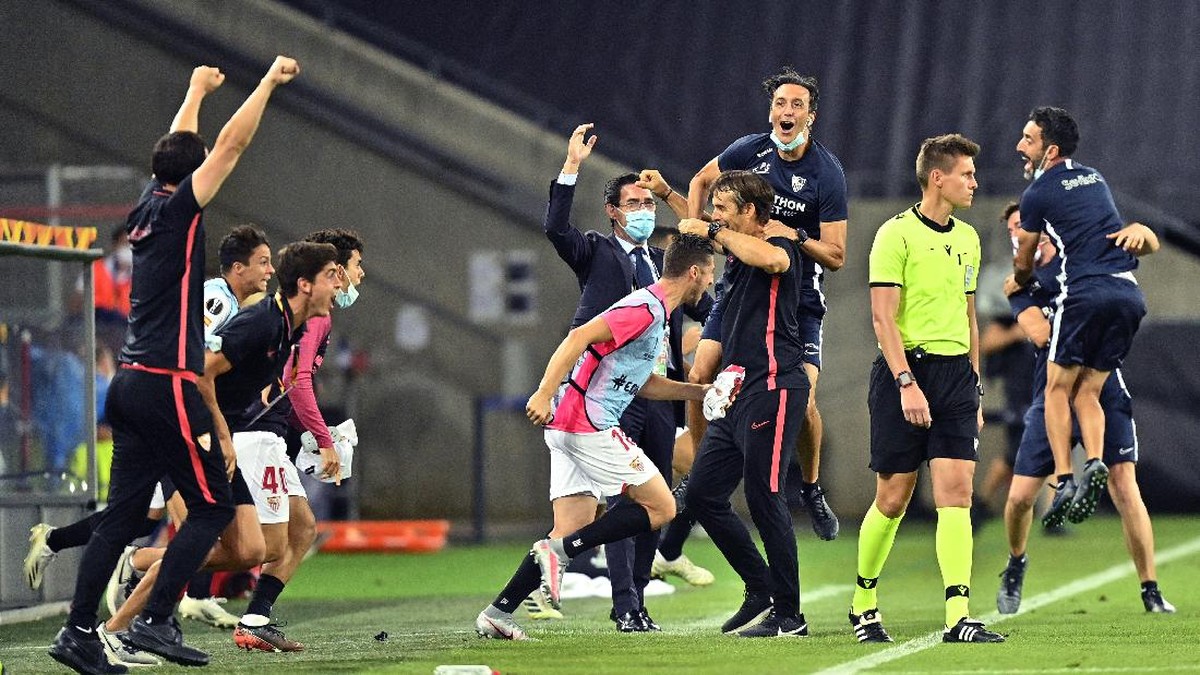 Sevilla melangkah ke final Liga Europa. (Foto: Getty Images/Pool)