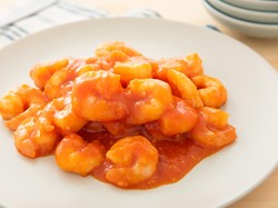 Resep Udang Saus Padang ala Warung Seafood