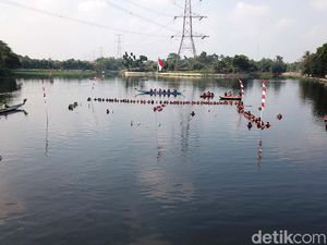 Upacara HUT RI di Situ 7 Muara Berlangsung Khidmat