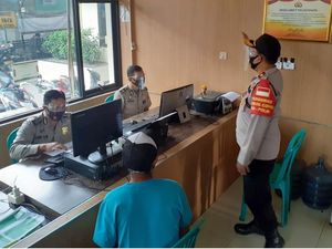 Begini Cara Polsek Bekasi Utara Tekan COVID-19