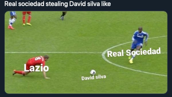 Meme Lazio Ditinggal David Silva Saat Lagi Ngarep-ngarepnya