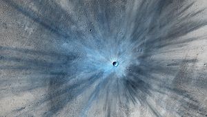 Foto Spektakuler Permukaan Mars Dijepret Langsung dari Atasnya