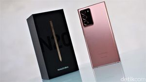 Galaxy Note 20 Ultra Mystic Bronze Mewah nan Menawan