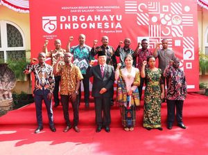 Rayakan HUT RI ke-75 WNI di Tanzania Obati Rasa Rindu Rayakan HUT RI ke-75 WNI di Tanzania Obati Rasa Rindu