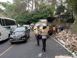Jalur Maut di Cianjur Makan Korban, 2 Sopir Truk Tewas